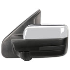 2004-2014 Ford F-150 Left Towing Mirror Manual Chrome