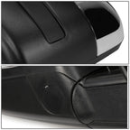 2004-2014 Ford F-150 Left Towing Mirror Manual Chrome