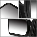 2004-2014 Ford F-150 Left Towing Mirror Manual Chrome