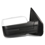 04-14 Ford F-150 Manual Towing Mirror - Right Chrome
