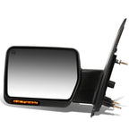 2004-2014 Ford F-150 Left Towing Mirror - Powered Heated Chrome