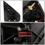 2004-2014 Ford F-150 Left Towing Mirror - Powered Heated Chrome