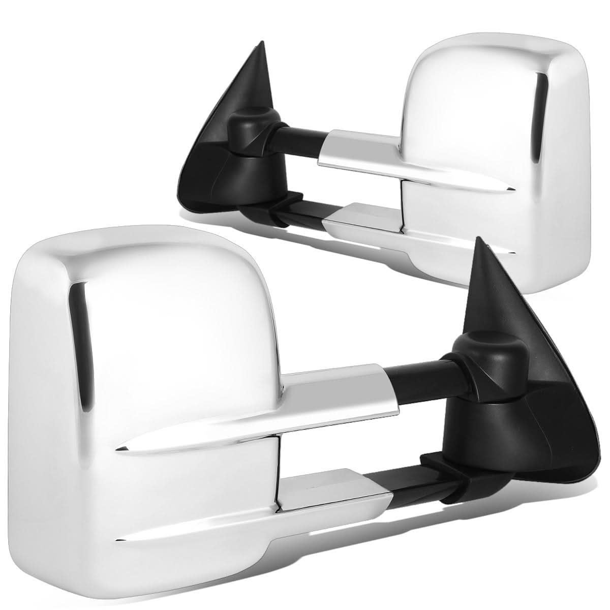 1999-2002 Chevrolet Silverado GMC Sierra Towing Mirrors Chrome Heated
