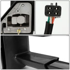 88-02 Chevrolet C/K Power Towing Mirror Left Side Black