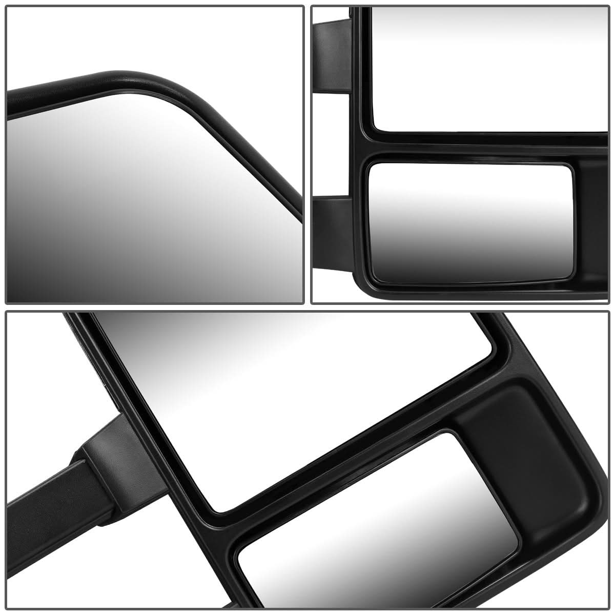 2008-2016 Ford F-250 F-350 F-450 F-550 Manual Heated Towing Mirror