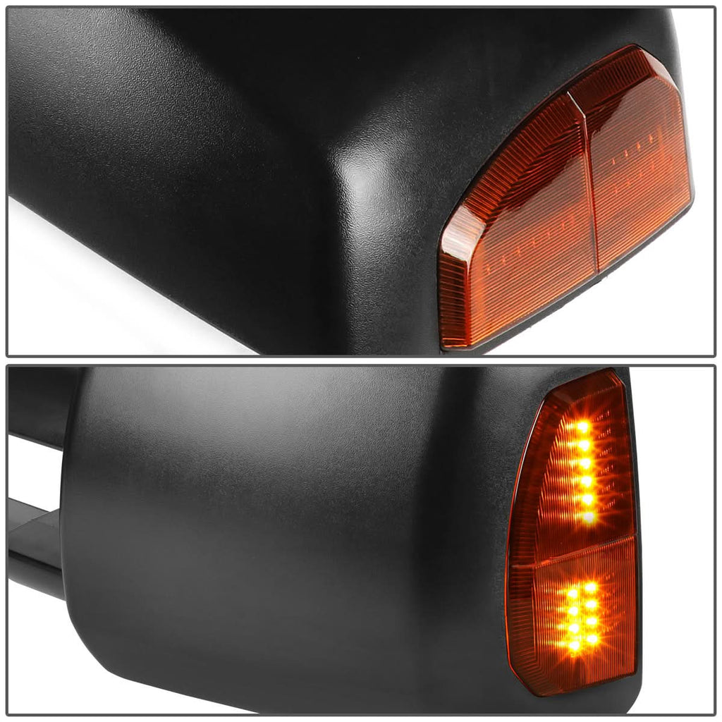 07-16 Toyota Tundra Powered Heated LED Towing Mirrors - Pair