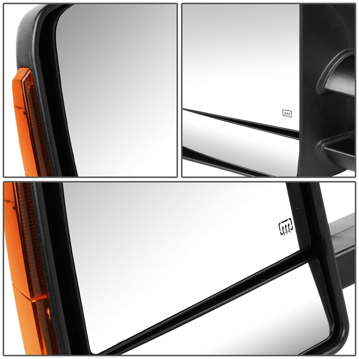 07-16 Toyota Tundra Powered Heated LED Towing Mirrors - Pair