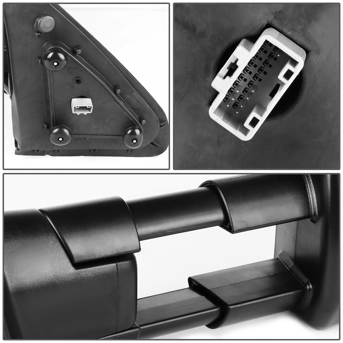 2007-2016 Toyota Tundra Powered Heated LED Towing Mirror - Right