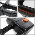 08-16 Ford F-250 F-350 F-450 F-550 Manual Towing Mirrors w/ LED Signal