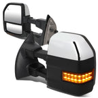 08-16 Ford F-250 F-350 F-450 F-550 Powered Heated LED Towing Mirrors