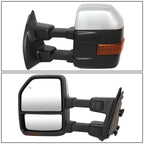 08-16 Ford F-250 F-350 F-450 F-550 Powered Heated LED Towing Mirrors