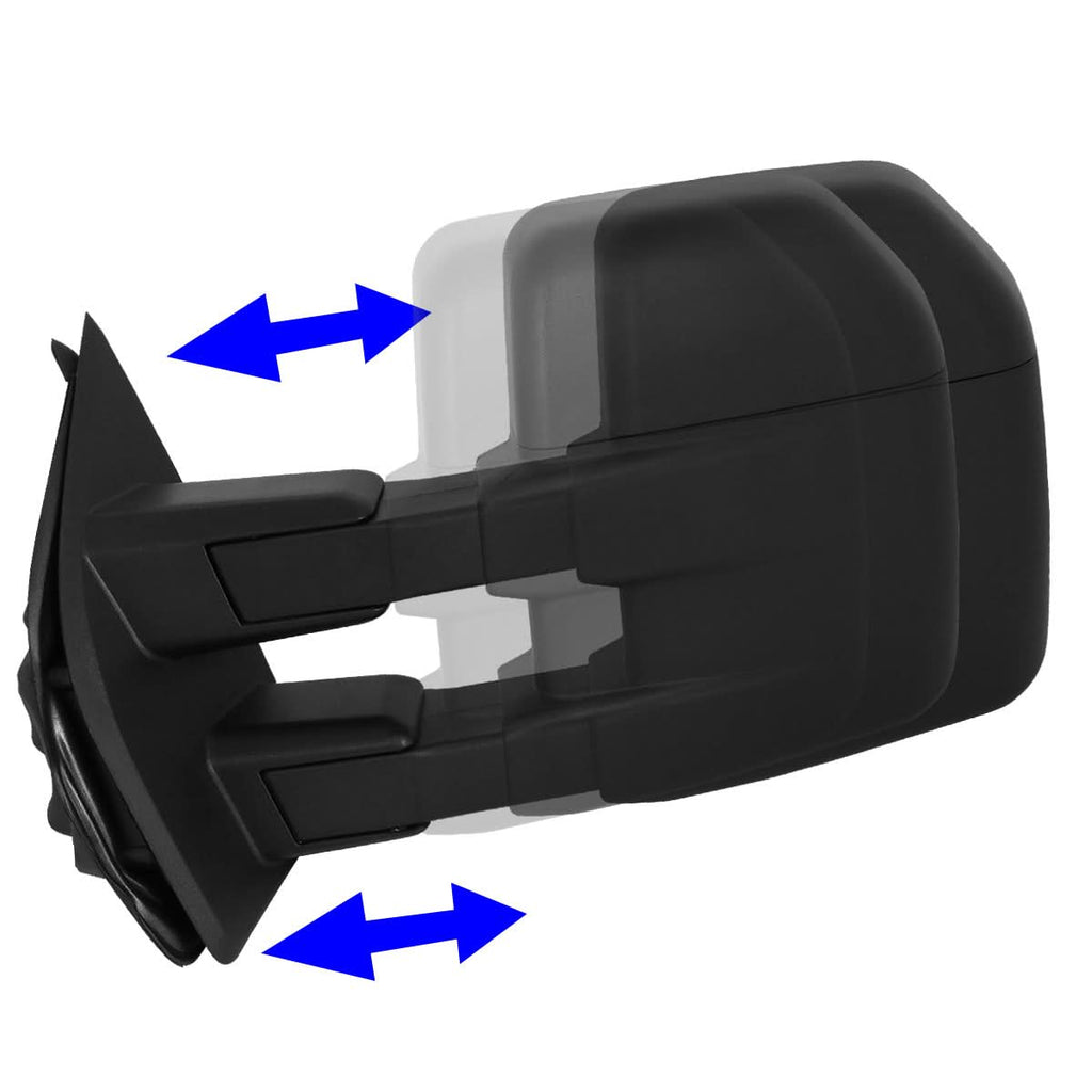 2015-2018 Ford F-150 OE Style Manual Heated Towing Mirrors
