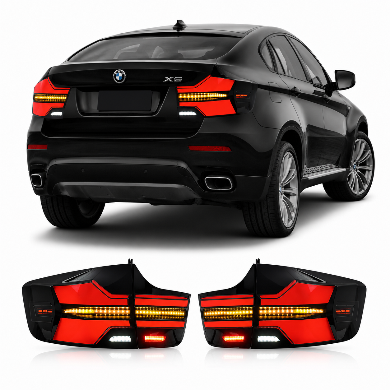 LED Tail Lights for BMW X6 E71 2007-2014