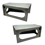 Heavy Duty LED Trailer Tail Light Kit 3/16 Steel By Gatekeeper Off-Road
