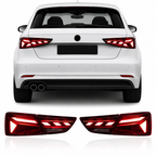 Premium RS Style LED Taillight Assembly for Audi A3
