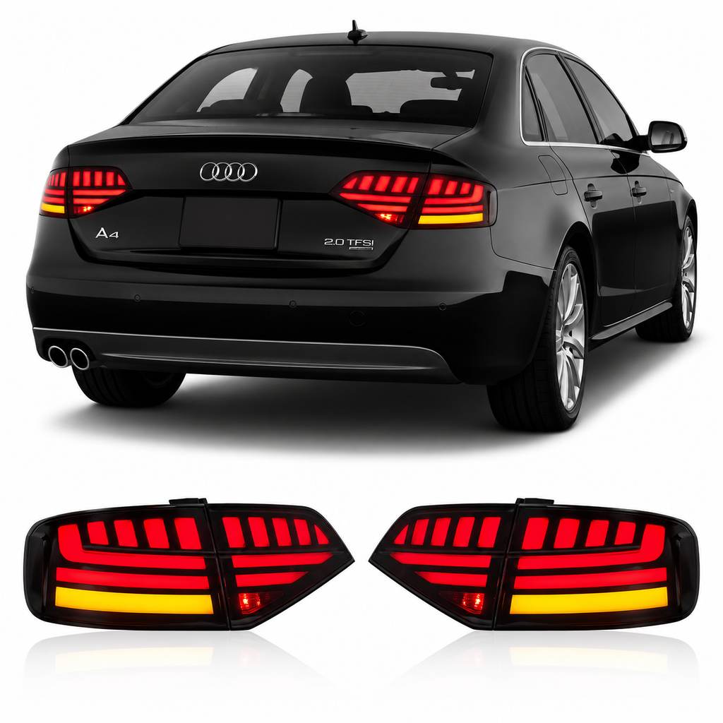 Full LED Tail Lights for Audi A4 2009-2012