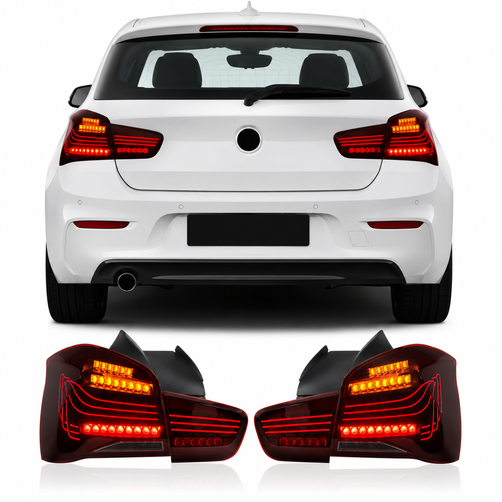 CSL Style LED Tail Lights for BMW 1 Series F20/F21 LCI Hatchback 2015-2018
