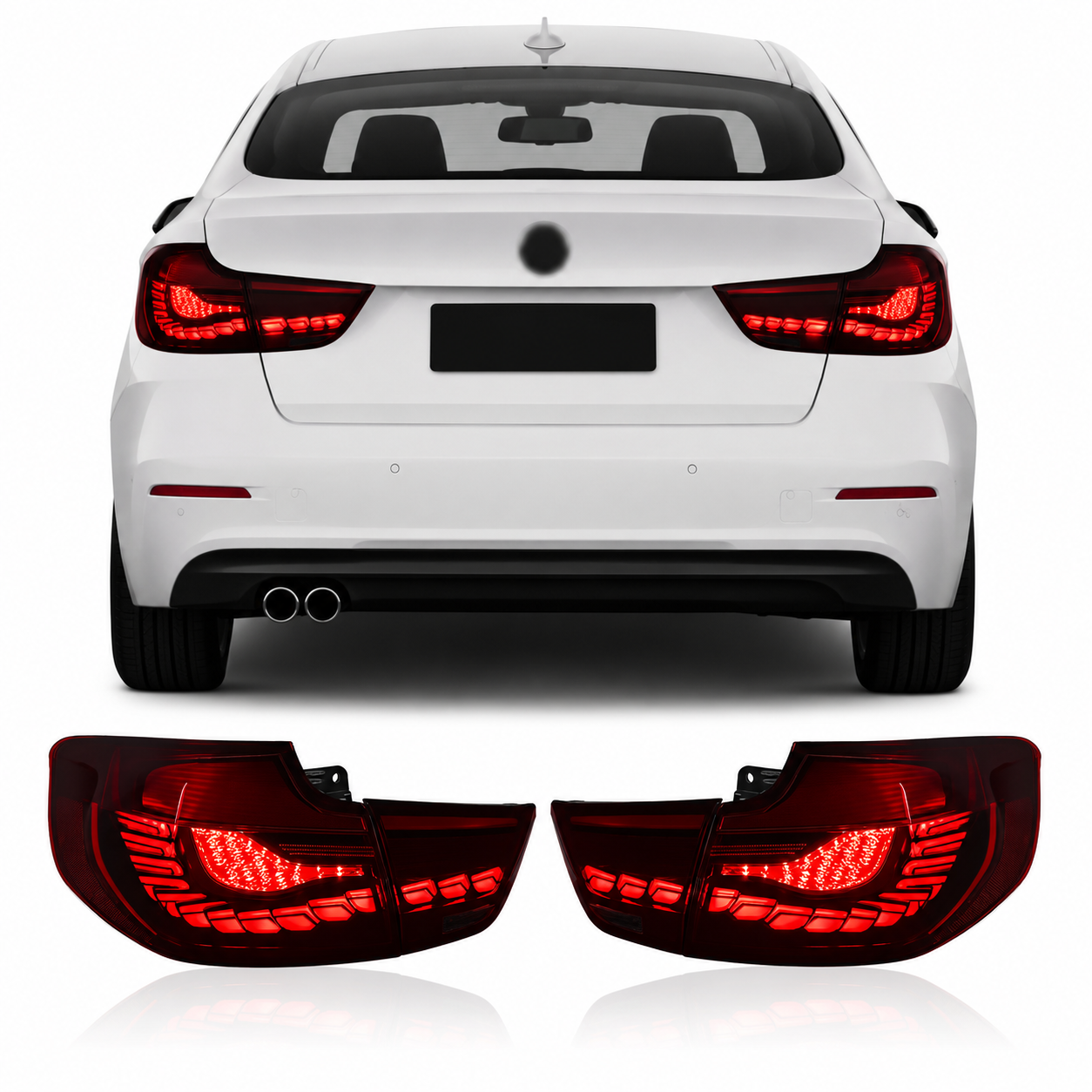 Premium Plug-and-Play LED Rear Lamp Assembly for BMW 3 Series GT F34
