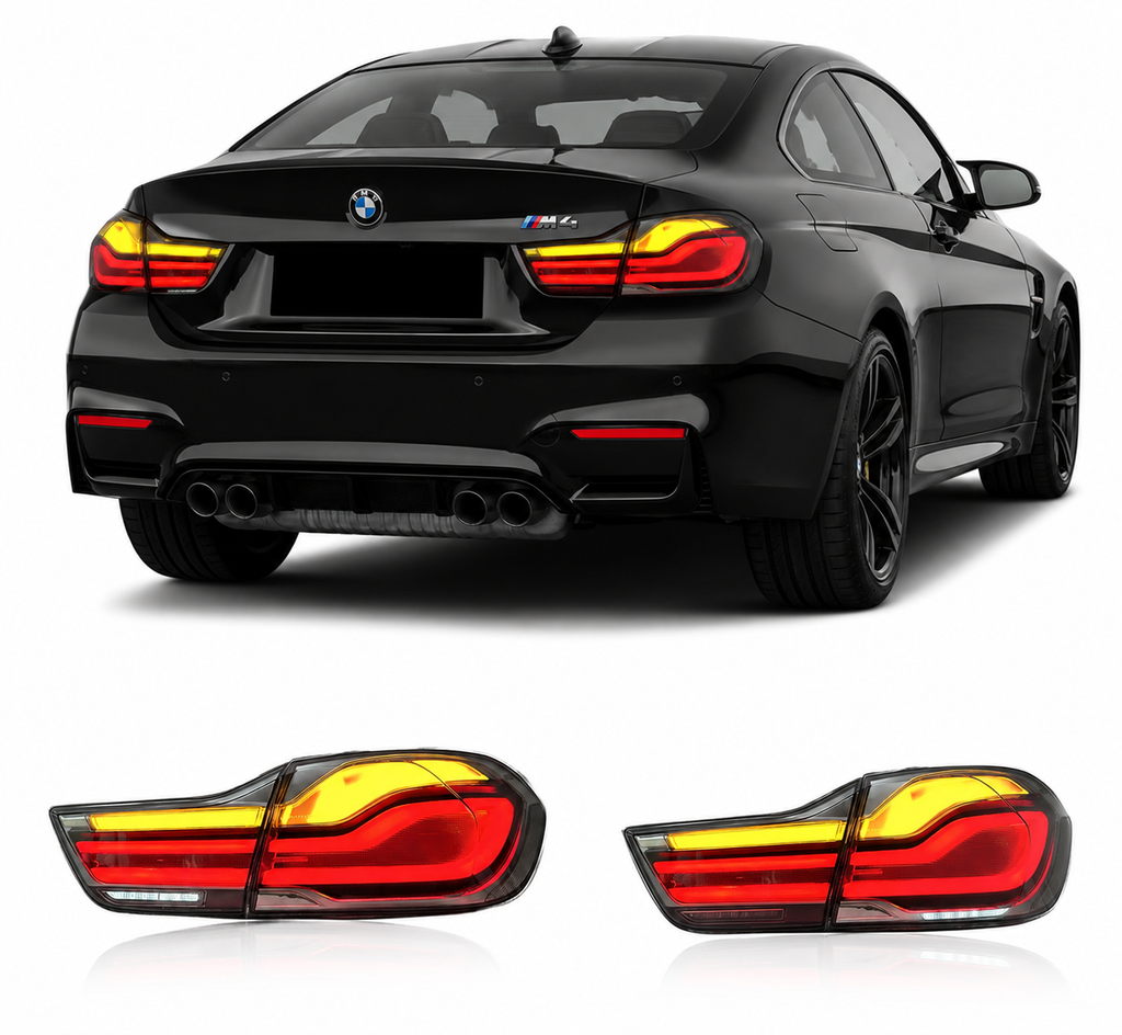 LED Laser Style Taillights for BMW 4 Series F32 M4 F82 2014-2018