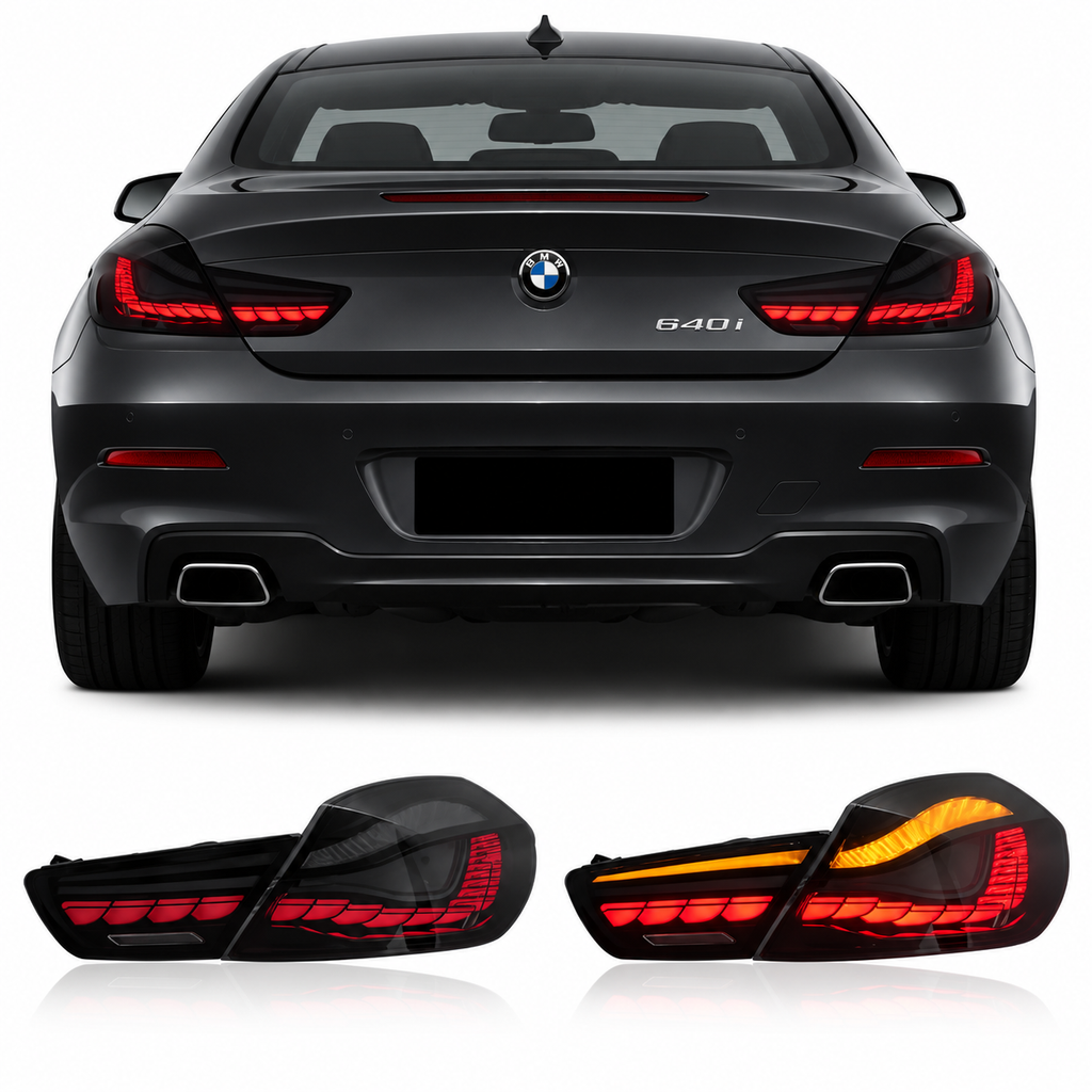 Dragon Scale GTS LED Taillights for BMW 6 Series F12 F13 2012-2019