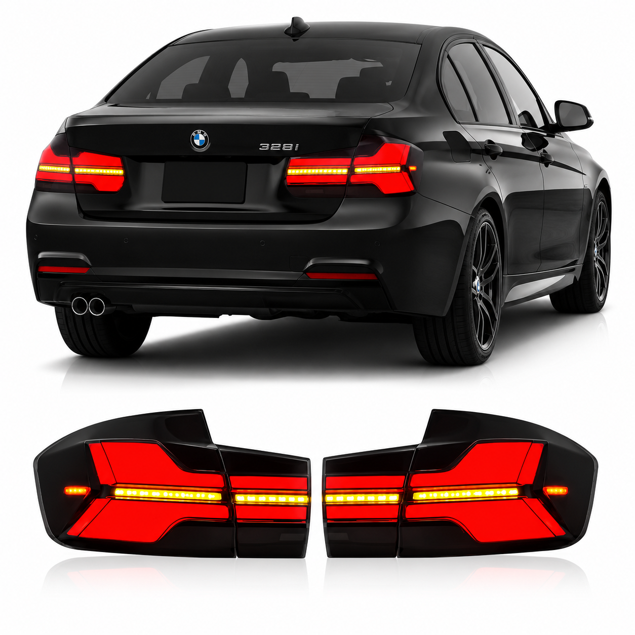 G05 Style LED Tail Lights for BMW 3 Series F30/F35 & F80 M3 2013-2018
