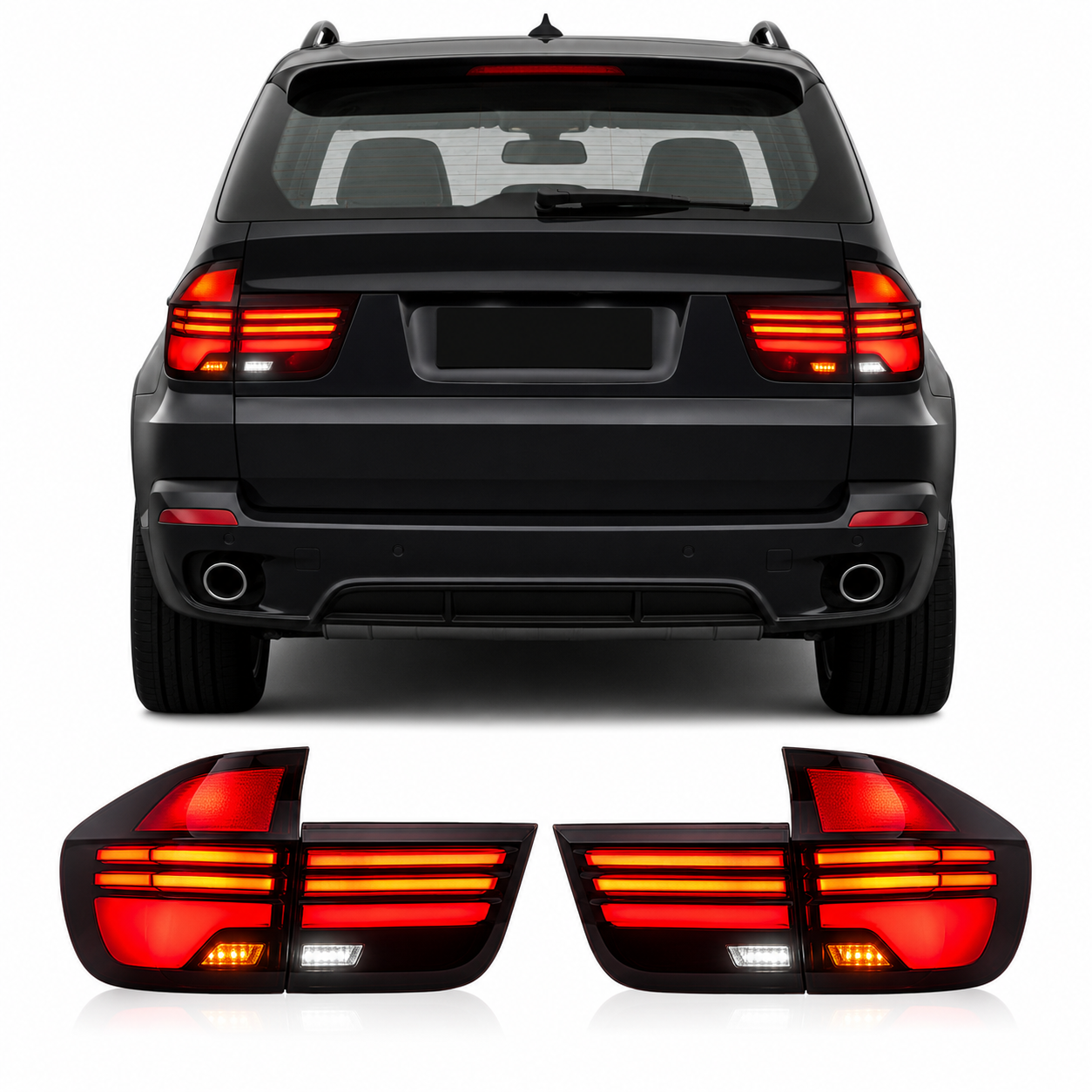 LED Tail Lights for BMW X5 E70 2007-2013