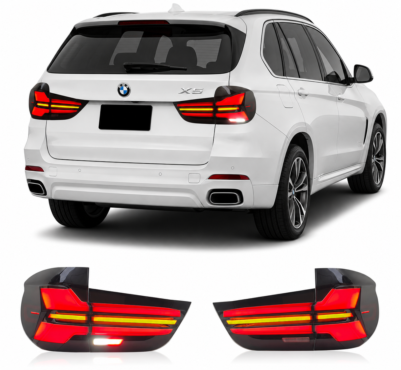 LED Taillights for BMW X5 F15 2014-2018