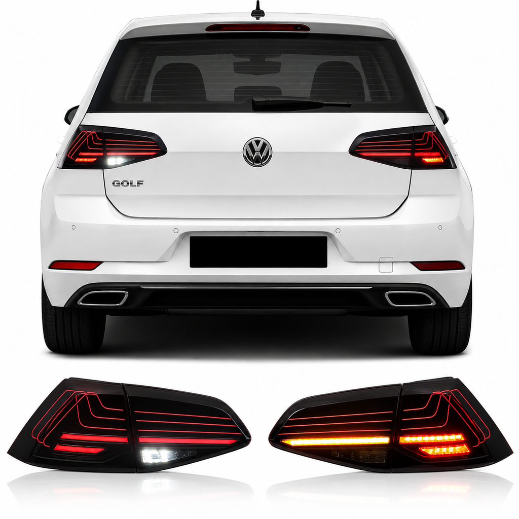 CSL Style LED Tail Lights for Volkswagen Golf MK7.5 2018-2020