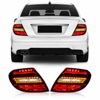 Full LED Tail Lights for Mercedes-Benz C-Class W204 2007-2014