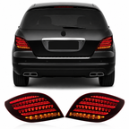 LED Tail Lights for Mercedes-Benz R-Class W251 2010-2017 with Dynamic Turn Signals
