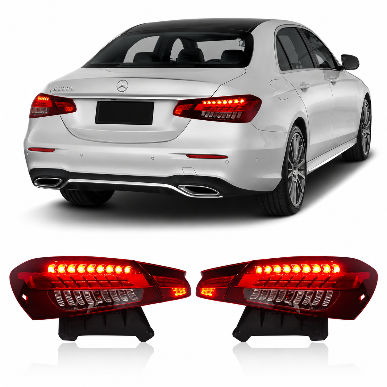 LED Tail Lights for Mercedes-Benz E-Class W213 2021-2023