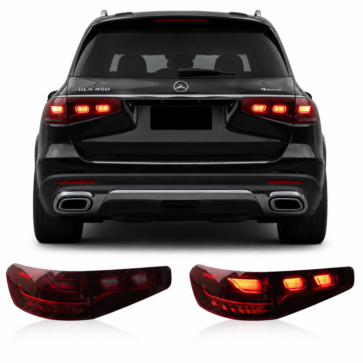 LED Taillights for Mercedes-Benz GLS X167 2020-2024