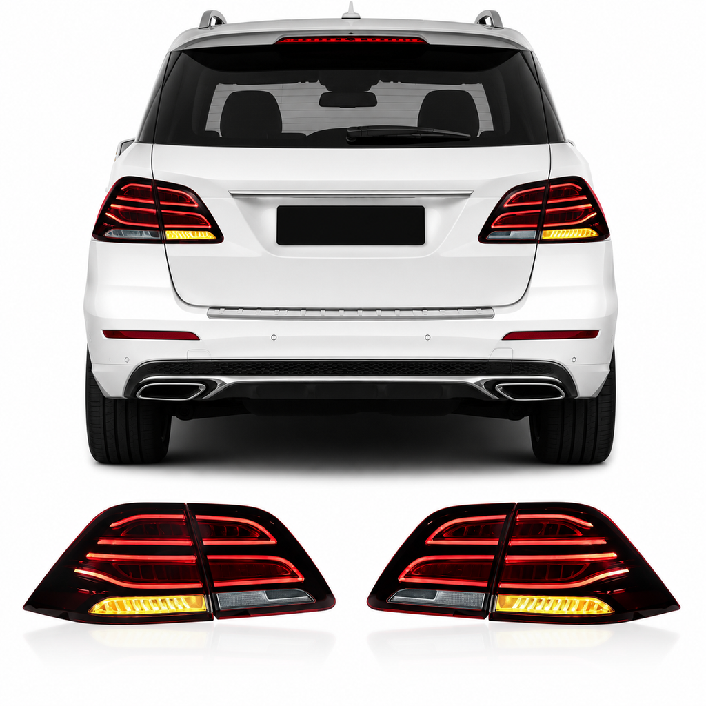 LED Tail Lights for Mercedes-Benz ML W166 2012-2014