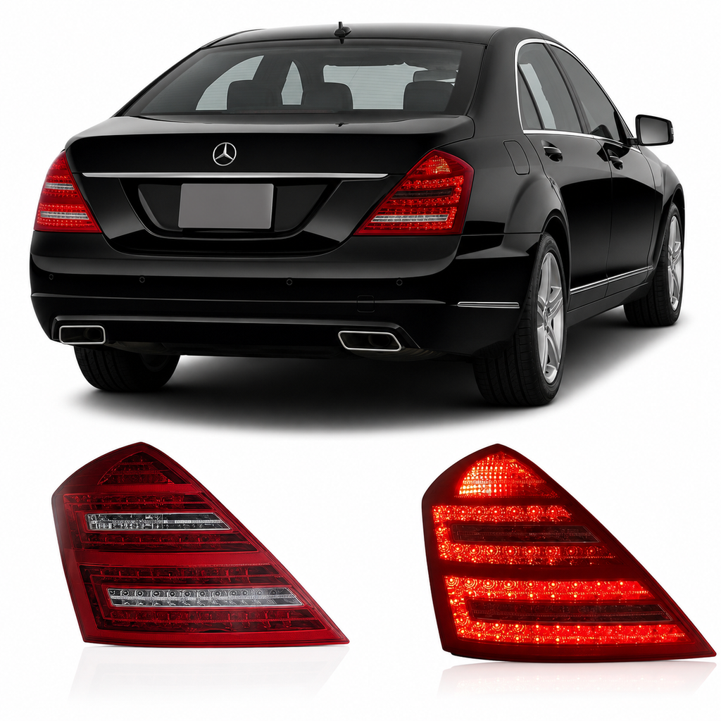 LED Taillights for Mercedes-Benz S-Class W221 S300 S350 S400 S500 S600 2013-2016