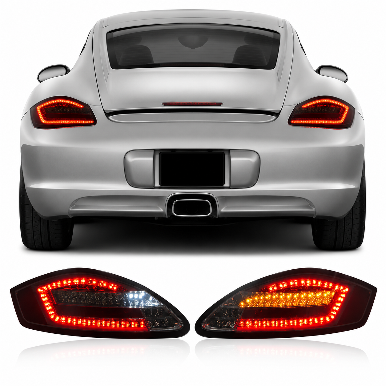 LED Tail Lights for Porsche Cayman & Boxster 987.1 2004-2008