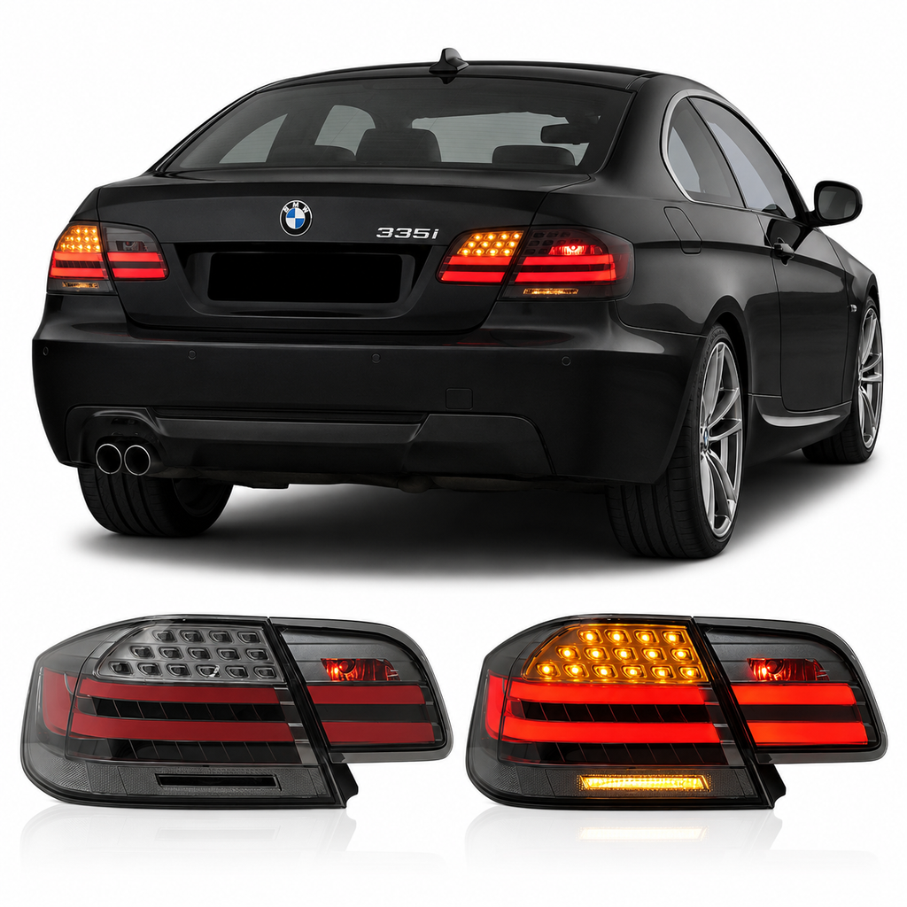 Clear LED Taillights for BMW 3 Series E92 Coupe 2006-2012