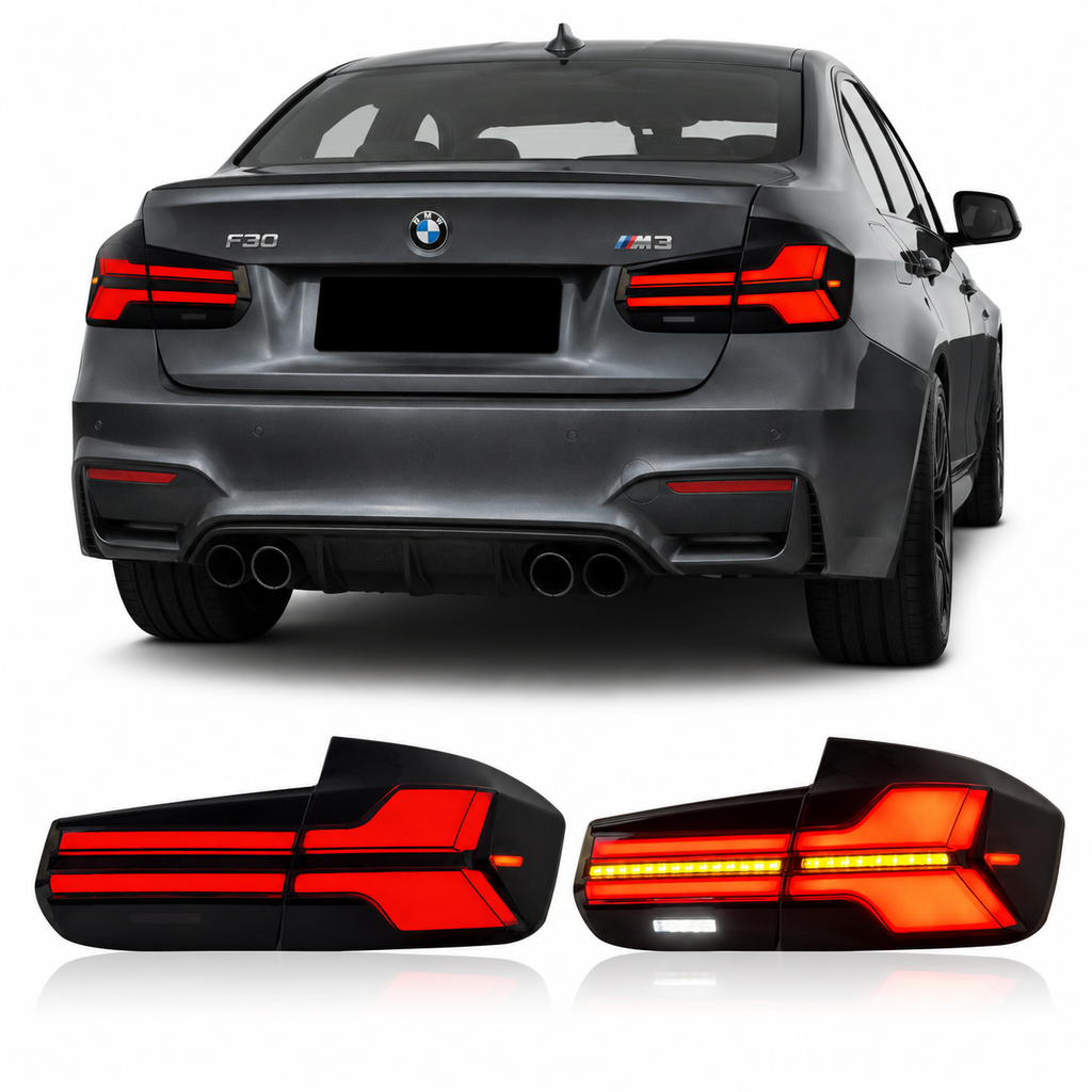 G05 LCI Style LED Taillights for BMW 3 Series F30 M3 F80 2012-2018