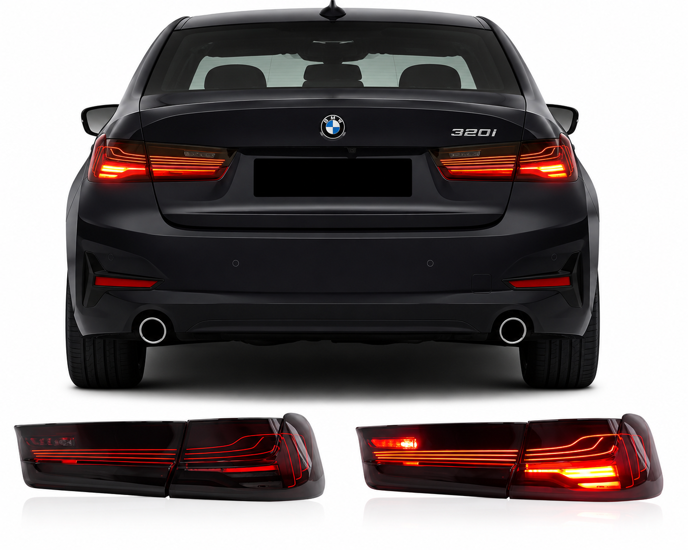 OLED CSL Style Taillights for BMW 3 Series G20 2018-2022