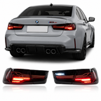 CSL Style LED Tail Lights for BMW 3 Series G20 & M3 G80 2018-2023