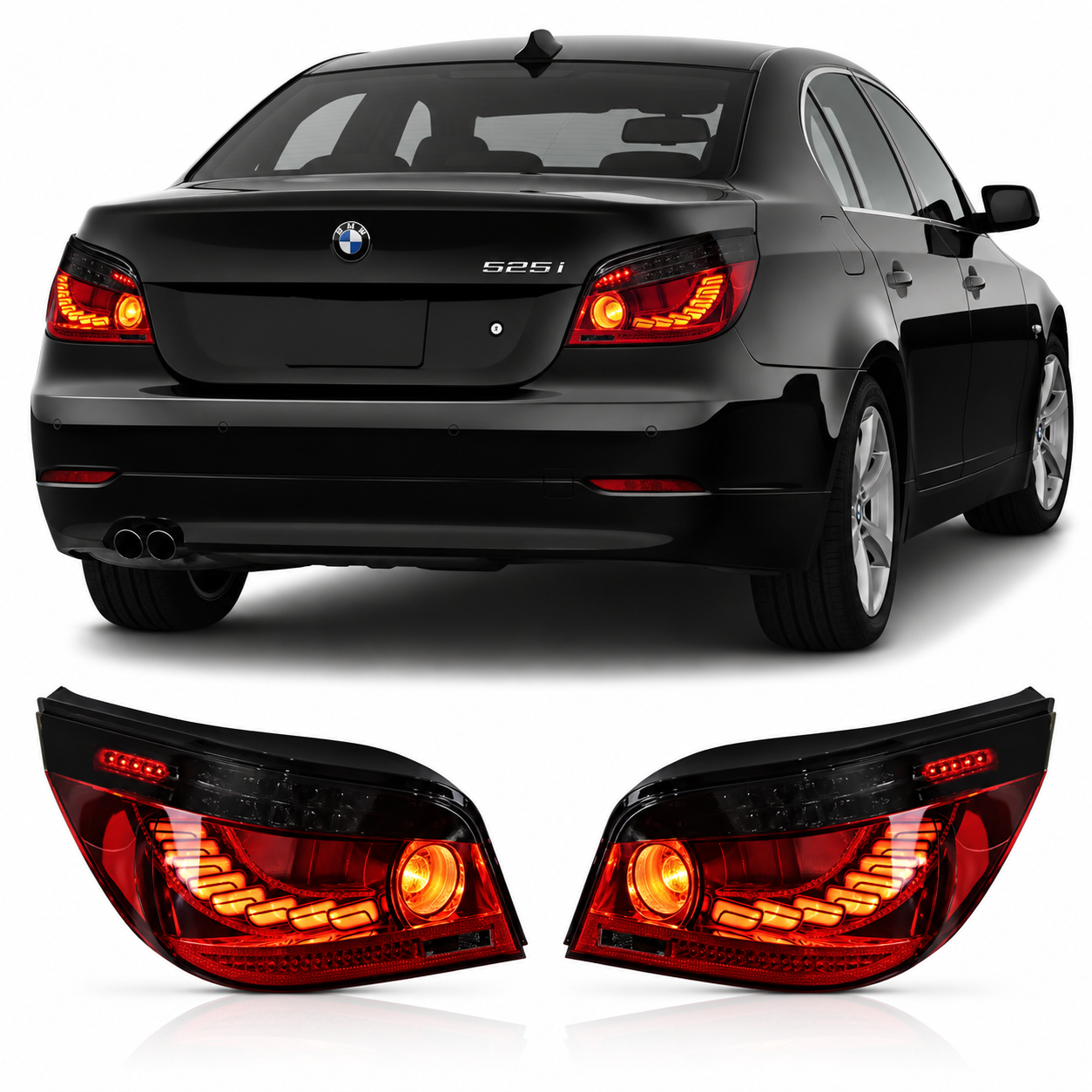 LED Tail Lights for BMW 5 Series E60 2003-2009