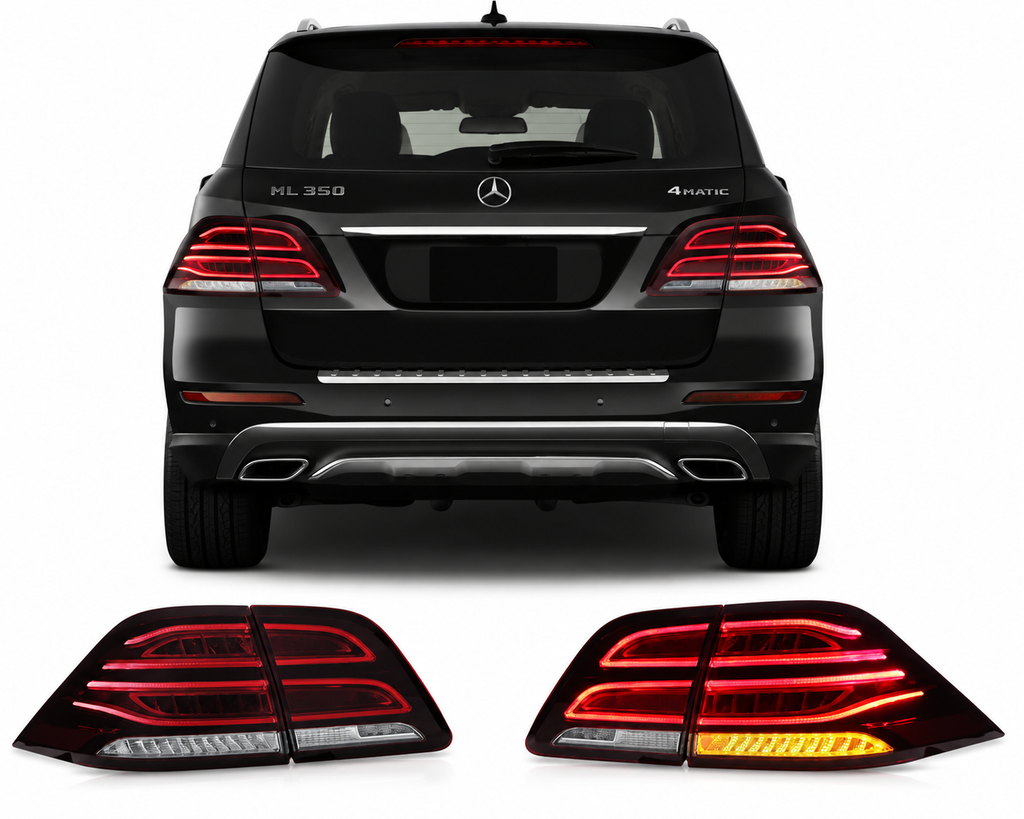 LED Taillights for Mercedes-Benz ML W166 2012-2014