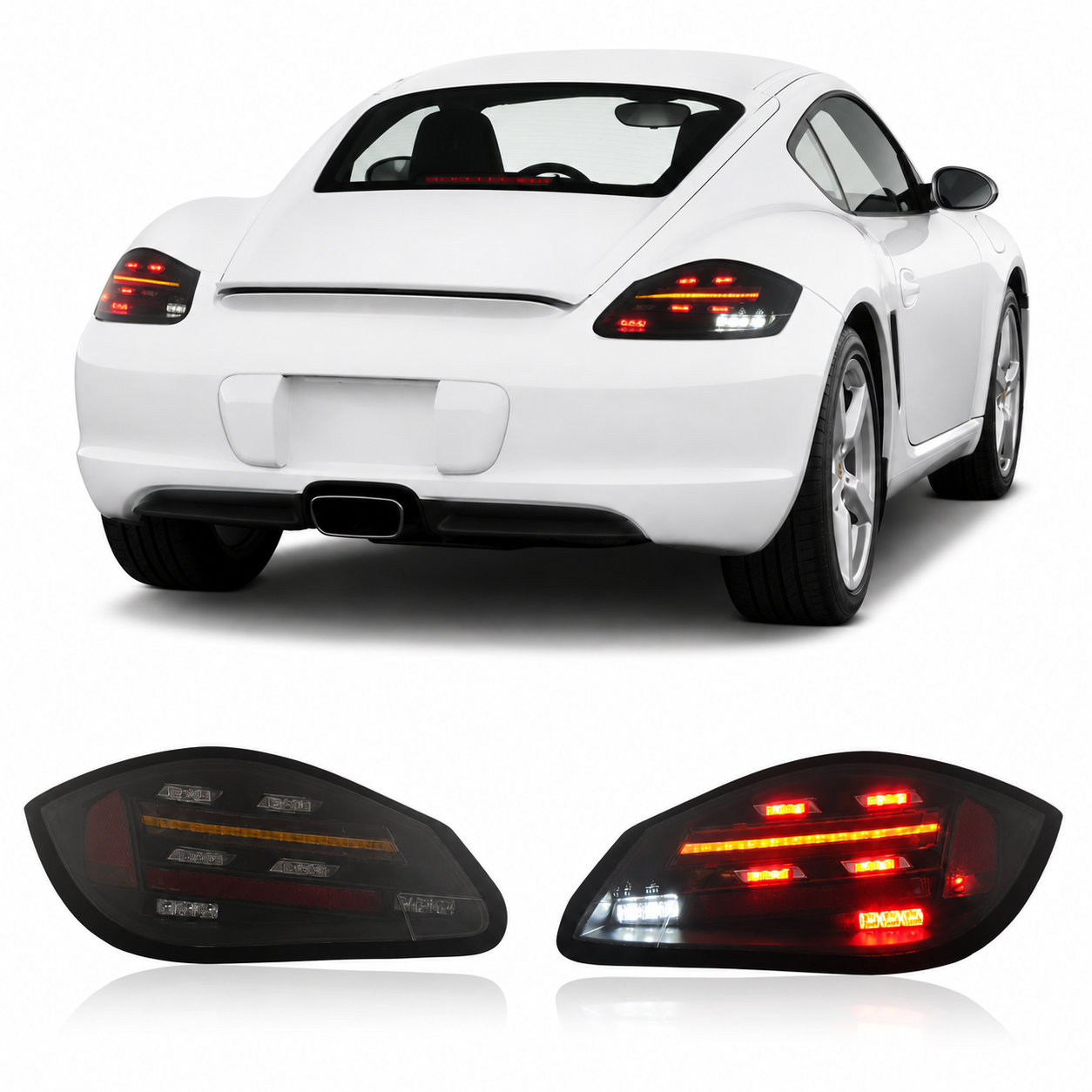 LED Taillights for Porsche Cayman & Boxster 987.2 2009-2012