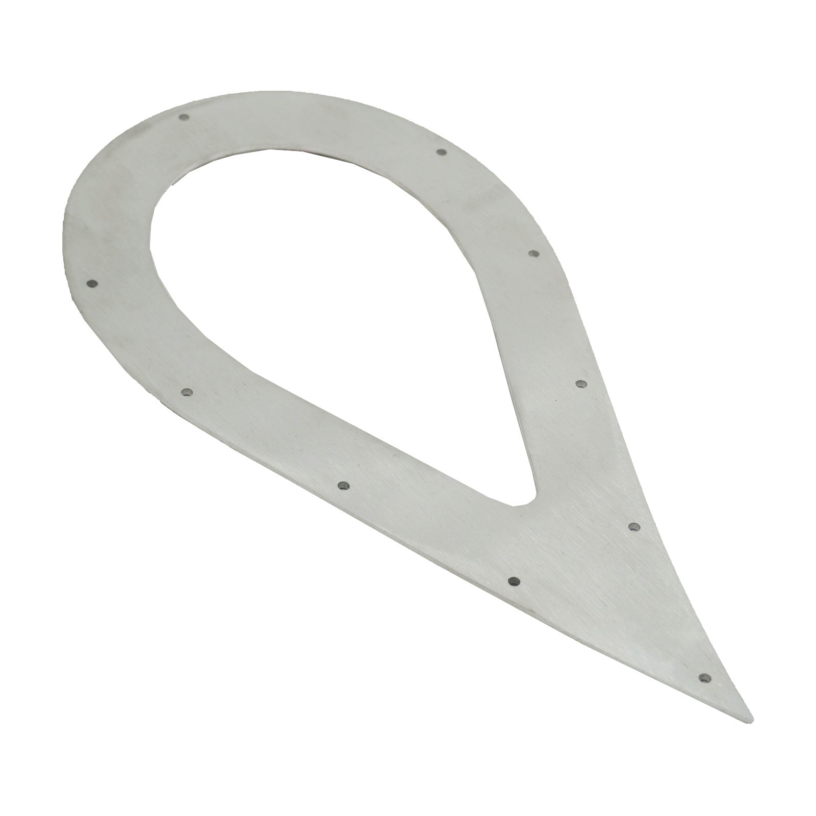 BBP 3" Stainless Steel Teardrop Exhaust Tip Trim Plate - Bull Boost Performance