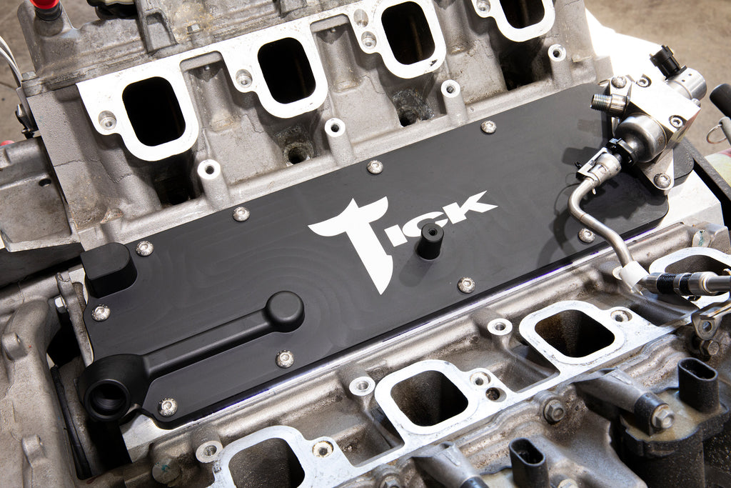 Billet Gen V LT  Valley Cover, DOD Delete By Tick Performance