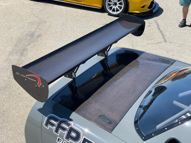 Trackspec Motorsports C5 Corvette (97-04) Z06/FRC Carbon Trunk Lid - PIN ON - C5TRUNKPINON