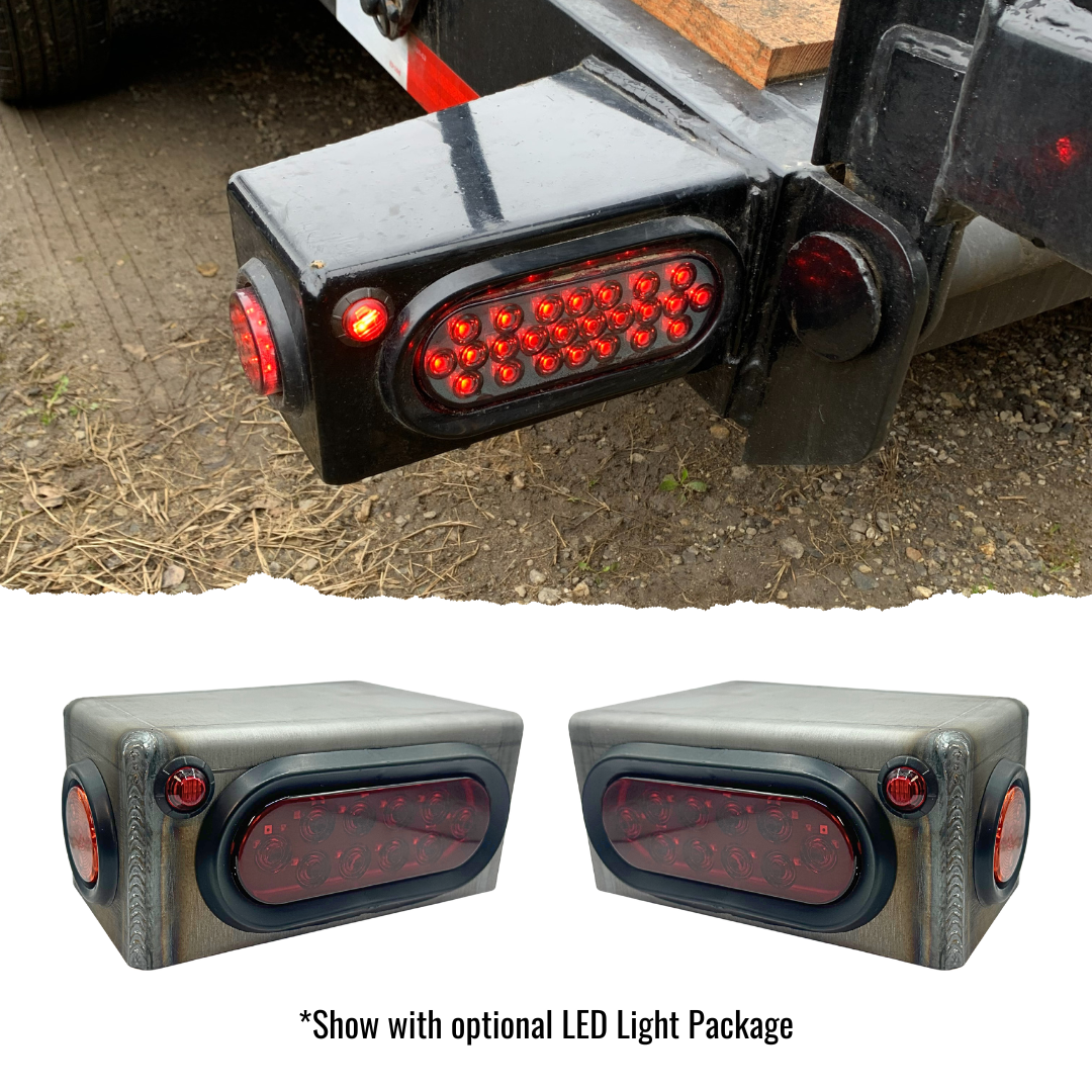 Heavy Duty LED Trailer Tail Light Kit 3/16 Steel By Gatekeeper Off-Road