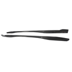 Prepreg Carbon Fiber TK Finned Side Skirts for BMW G80 M3 G82 M4 - Bull Boost Performance