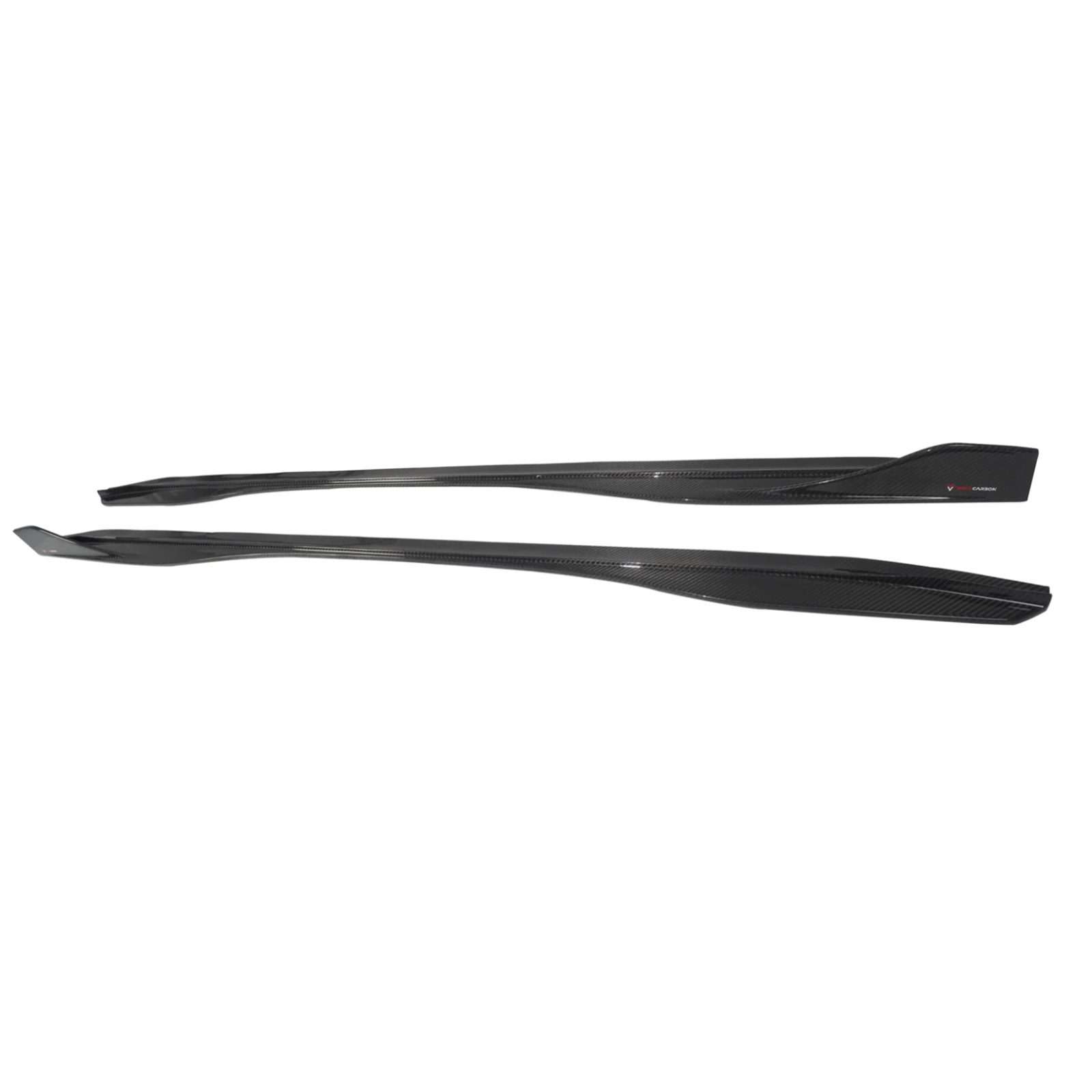 Prepreg Carbon Fiber TK Finned Side Skirts for BMW G80 M3 G82 M4 - Bull Boost Performance