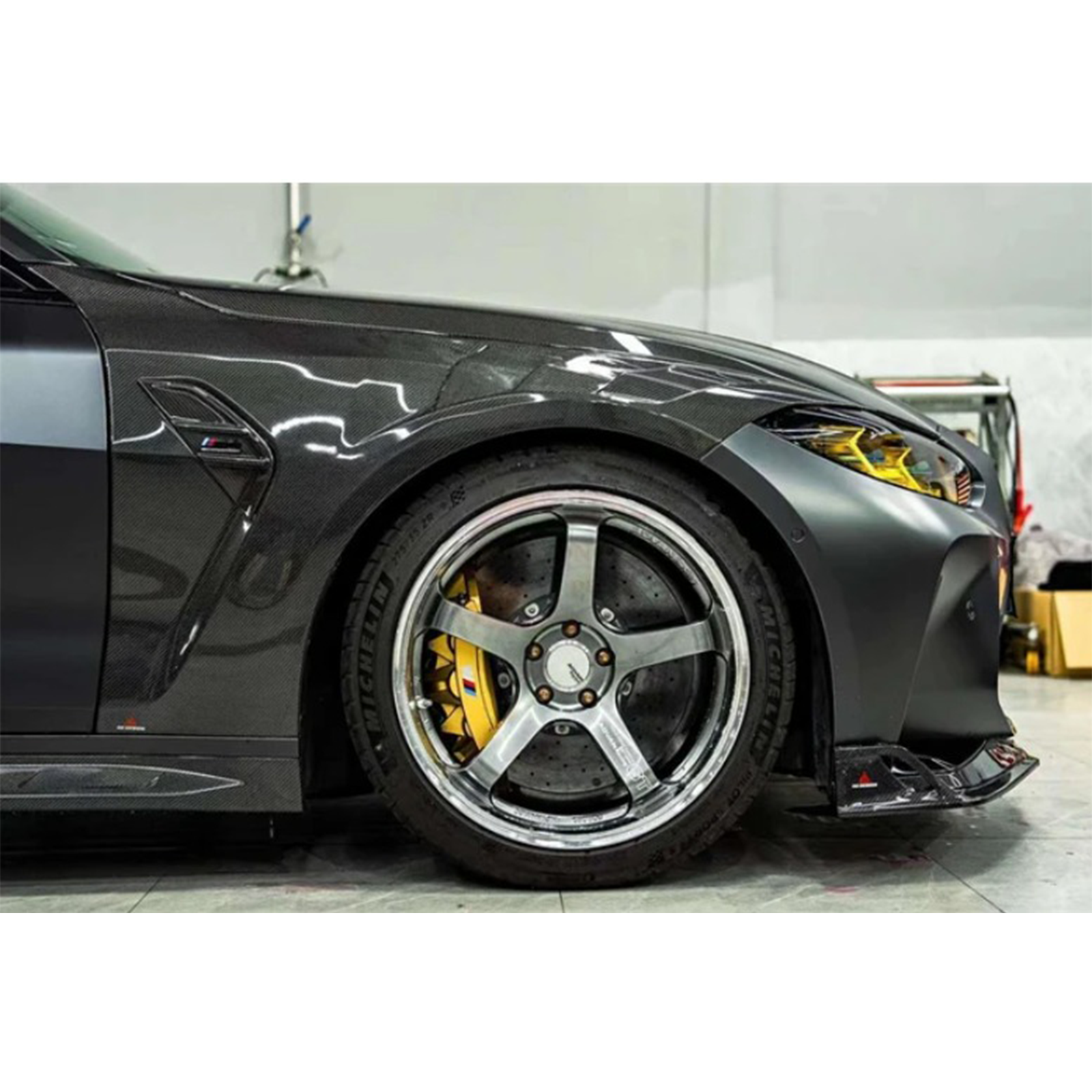 Carbon Fiber Front Vented Fenders for BMW G80 M3 G82 G83 M4 - Bull Boost Performance