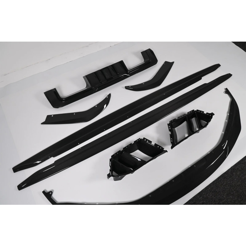 R-Style Dry Carbon Fiber Aero Dynamic Kit for BMW G80 M3 - Bull Boost Performance